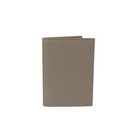 ERQIAO Reisepasshülle, Gepäckanhänger-Set, Saffiano-Leder, personalisierbar, Buchstaben, Geschenk, Reisepasshülle, Kofferetikett, grau, Einheitsgröße