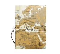 ERQIAO Wasserdichte Reisepasshülle für Damen und Herren, modisch, Unisex, Visitenkarte, Reisepass, Dokumente, Geldbörse, Tasche, 8, Einheitsgröße