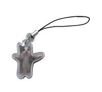 ERRORY Entzückender Schlüsselanhänger mit glücklicher Bananenkette, kleiner Anhänger, Handyband, Schlüsselband, Schmuck für Kinder und Jugendliche, lustiger Anhänger, K, One size