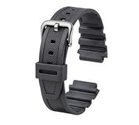 Ersatz 18mm Uhrenarmband Kunstharz kompatibel mit Casio AE-1000W AE-1200 AE-1300 AEQ-110W AQ-S800W MRW-200H SGW-300H SGW-400H W-216H W-218H | Grau