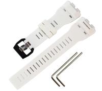 Ersatz-Armband aus Kunstharz, kompatibel mit Casio GBD-100 Herrenarmbanduhr-Zubehör, M, Silikon, Achat