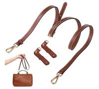 Ersatz-Schulterriemen, kompatibel mit Longchamp Bags, Verstellbarer Leder-Handtaschenriemen für Damen, 37,4 bis 45,3 Zoll, als Crossbody- oder Schulterriemen tragbar