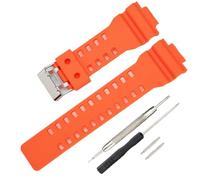 Ersatz-Uhrenarmbänder für Casio GLS-8900/GW-8900/GA-110/GA-100C/GA-120/GD-110/GLS-100, 16 millimeters, Silikon