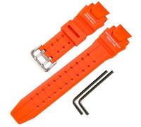 Ersatz-Uhrenarmband aus Kunstharz für Casio für G-Shock GA-1000, GA-1100, GW-A1000, GW-A1100, GW-4000, G-1400, Herren, sportlich, wasserdicht, schwarz, Einheitsgröße, Harz, Achat
