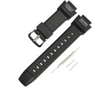Ersatz-Uhrenarmband aus Kunstharz für Casio Protrek PRG-270 PRG-250 PRG-500 PRW-2500 PRW-3500 PRW-5100 Wirstband Zubehör für Damen und Herren, M, Silikon, Achat