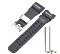 Ersatz-Uhrenarmband aus Kunstharz, kompatibel mit Casio GWG1000 GWG-1000 GB, Sport-Uhrenarmband, wasserdicht, 28mm, Künstlicher Quarz.