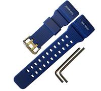 Ersatz-Uhrenarmband aus Naturkautschuk für Casio G-Shock Master of G Mudmaster Twin Sensor Sportuhr GG-1000 / GWG-100 / GSG-100 Serie Uhrenarmband