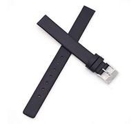 Ersatz-Uhrenarmband für Skagen Damenuhren, 12 mm, mit Schrauben, Schwarz, 12 millimeters, Modern