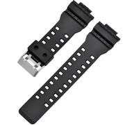 Ersatz Uhrenarmband Kunstharz 16mm kompatibel mit Casio G-Shock GA-100/110/120/140/200/400/700 800, GD-100/110/120, G-8900, GLS-100