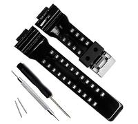 Ersatzarmband aus natürlichem Harz für Casio Herren G-Shock G-8900/GLS-8900/GR-8900/GW-8900/GW-9300/GW-9110/GD-100/GD-110/GD-120/GA-150/GA-3 00/GLS -100/GA-700/GA-710/GD-350/GA-110/GA-100
