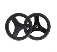 Ersatzräder für Einkaufswagen und Trolley, 2 Stück, 170 mm, Gummi und Kunststoff für reibungslose und stabile Leistung