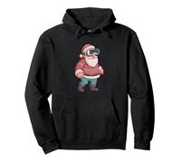 Erstaunlicher Weihnachtsmann mit VR-Brille für Jungen und Mädchen Pullover Hoodie