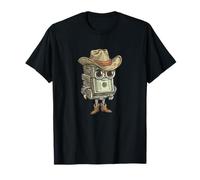 Erstaunliches Geld Bargeld im Cowboyhut Kostüm für Jungen und Mädchen T-Shirt