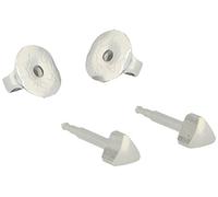 Erstohrstecker Chirurgenstahl Sterile Ohrstecker Ohrringe mit Dreieck 4mm
