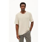 ERWAAN LINO | Strickshirt aus Leinen-Mix - weiss (L)