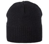 Erwachsenen Beanie Wolle schwarz Ohren-Wollfleece Band