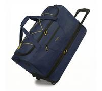 Erweiterbare Reisetasche mit Rollen PARIS - navy-gelb / Handgepäck