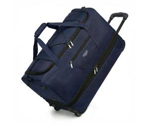 Erweiterbare Reisetasche mit Rollen PARIS - navy-schwarz / Handgepäck