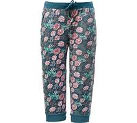 Erwin Müller Damen-Caprihose Single-Jersey Petrol Größe 44