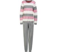 Erwin Müller Damen-Schlafanzug Frottee rosé Größe 46