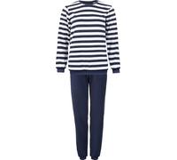 Erwin Müller Frottee Damen-Schlafanzug 42 marine