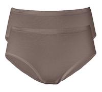 Erwin Müller Damen-Slip im 2er-Pack 42 / 44 taupe