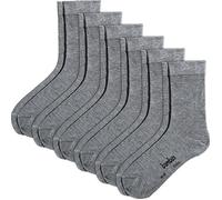 Erwin Müller Damen-Socken 6 Paar grau 35 - 38