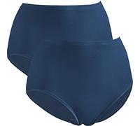 Erwin Müller Damen-Taillenslip im 2er-Pack blau 48
