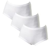 Erwin Müller Feinripp Damen-Taillenslip im 3er-Pack 52 weiß