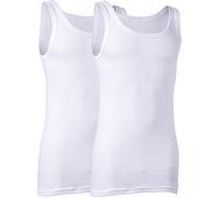 Erwin Müller Doppelripp Herren-Unterhemd im 2er-Pack 8 weiß