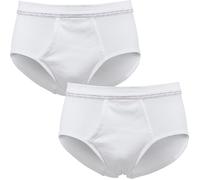 Erwin Müller Feinripp Herren-Slip im 2er-Pack 10 weiß