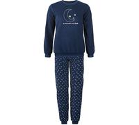 Erwin Müller Frottee Damen-Schlafanzug 36 marine