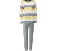 Erwin Müller Frottee Damen-Schlafanzug 44 gelb