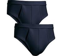 Erwin Müller Single-Jersey Herren-Slip im 2er-Pack blau 7