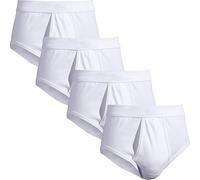 Erwin Müller Feinripp Herren-Slip im 4er-Pack 5 weiß