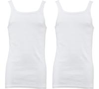 Erwin Müller Feinripp Herren-Unterhemd im 2er-Pack weiss 5