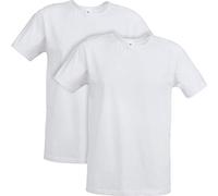 Erwin Müller Single-Jersey Herren-Unterhemd, 1/2-Arm im 2er-Pack 5 weiß
