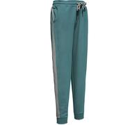 Erwin Müller Interlock-Jersey Damen-Freizeithose, lang 48 / 50 petrol-grau
