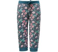 Erwin Müller Mix & Match Single-Jersey Damen-Caprihose 38 petrol