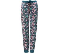 Erwin Müller Mix & Match Single-Jersey Damen-Hose, lang 44 petrol
