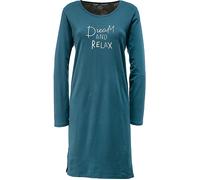 Erwin Müller Mix & Match Single-Jersey Damen-Nachthemd 36 / 38 petrol