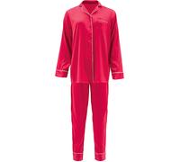 Erwin Müller Satin Damen-Schlafanzug 36 / 38 rot
