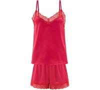 Erwin Müller Satin Damen-Shorty 44 / 46 rot