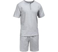 Erwin Müller Single-Jersey Herren-Shorty 58 grau/weiß