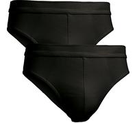 Erwin Müller Single-Jersey Herren-Slip im 2er-Pack 8 schwarz