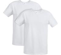 Erwin Müller Single-Jersey Herren-Unterhemd, 1/2-Arm im 2er-Pack 8 weiß