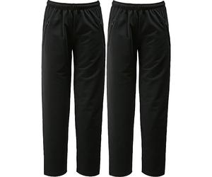 Erwin Müller Sweat Damen-Freizeithose, lang im 2er-Pack 40 schwarz