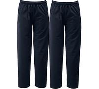 Erwin Müller Sweat Damen-Freizeithose, lang im 2er-Pack 44 dunkelblau