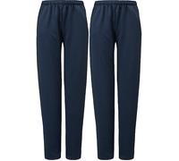 Erwin Müller Sweat Damen-Freizeithose, lang im 2er-Pack 50 dunkelblau