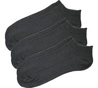 Erwin Müller Unisex-Sneaker-Socken 3 Paar 43 - 46 anthrazit